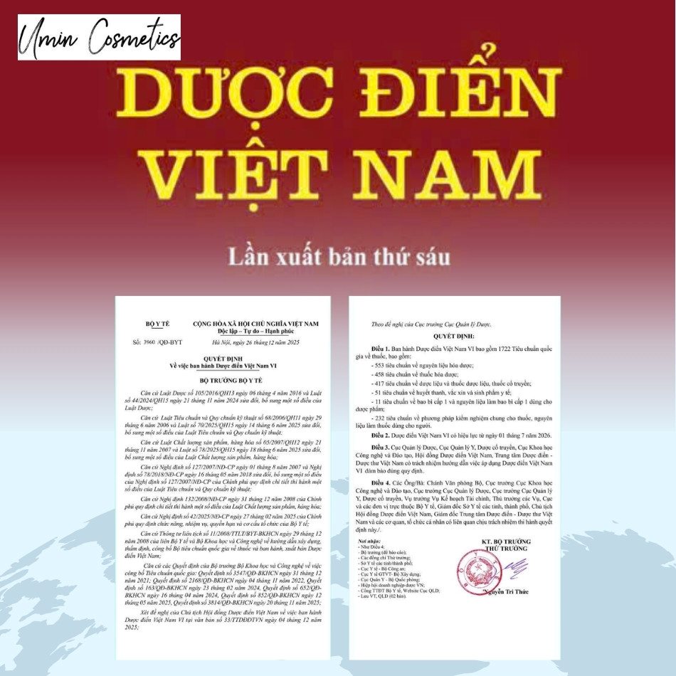 Quyết định ban hành Dược điển Việt Nam VI